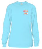 SIMPLY SOUTHERN Shirts Simply Southern Women's Pool Blue More Dogs Long Sleeve T-Shirt
