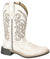 SMOKY MT BOOTS Boots Smoky Mountain Girls Georgia White Antique Leather Boots 3318Y