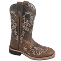 Smoky Mt Boots Boots Smoky Mountain Girls Marilyn Brown Waxed Distressed Western Boots 3845C