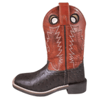 SMOKY MT BOOTS Boots Smoky Mountain Kids Colt Dark Brown & Burnt Orange Western Boots 3238Y