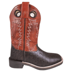 SMOKY MT BOOTS Boots Smoky Mountain Kids Colt Dark Brown & Burnt Orange Western Boots 3238Y