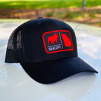 STATE HOMEGROWN Hats Black/Black Georgia/Dawg Trucker Hat