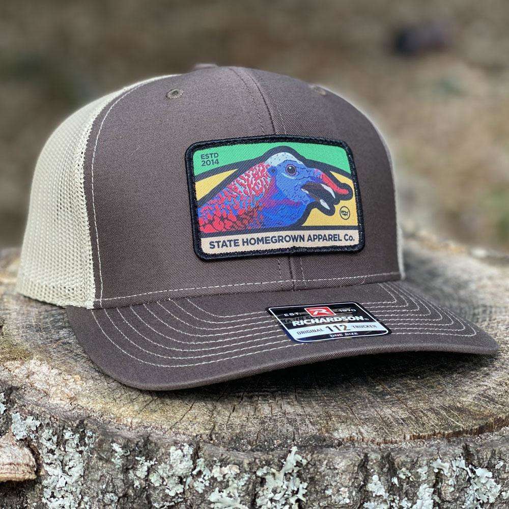 STATE HOMEGROWN Hats Brown/Khaki Ol' Tom Trucker Hat