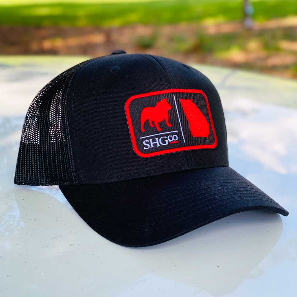 STATE HOMEGROWN Hats Georgia/Dawg Trucker Hat