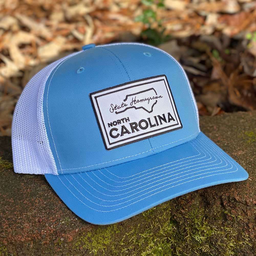 State Homegrown Hats North Carolina Roots Trucker Hat