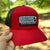 State Homegrown Hats Red/Black Salute to Georgia Trucker Hat