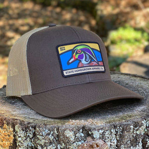 State Homegrown Hats Wood Duck Trucker Hat