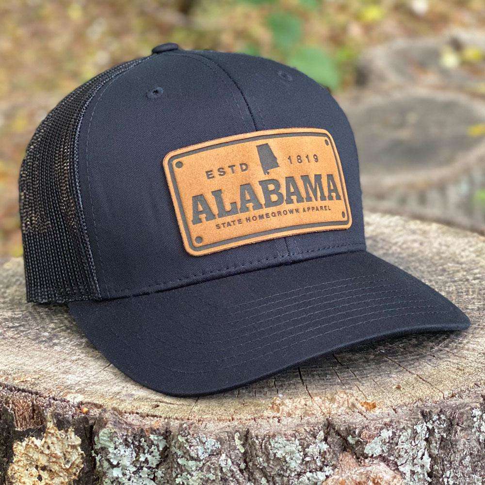 State Homegrown Headwear Alabama License Plate Trucker Hat