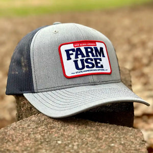 State Homegrown Navy/Heather Gray / Adult Farm Use Trucker