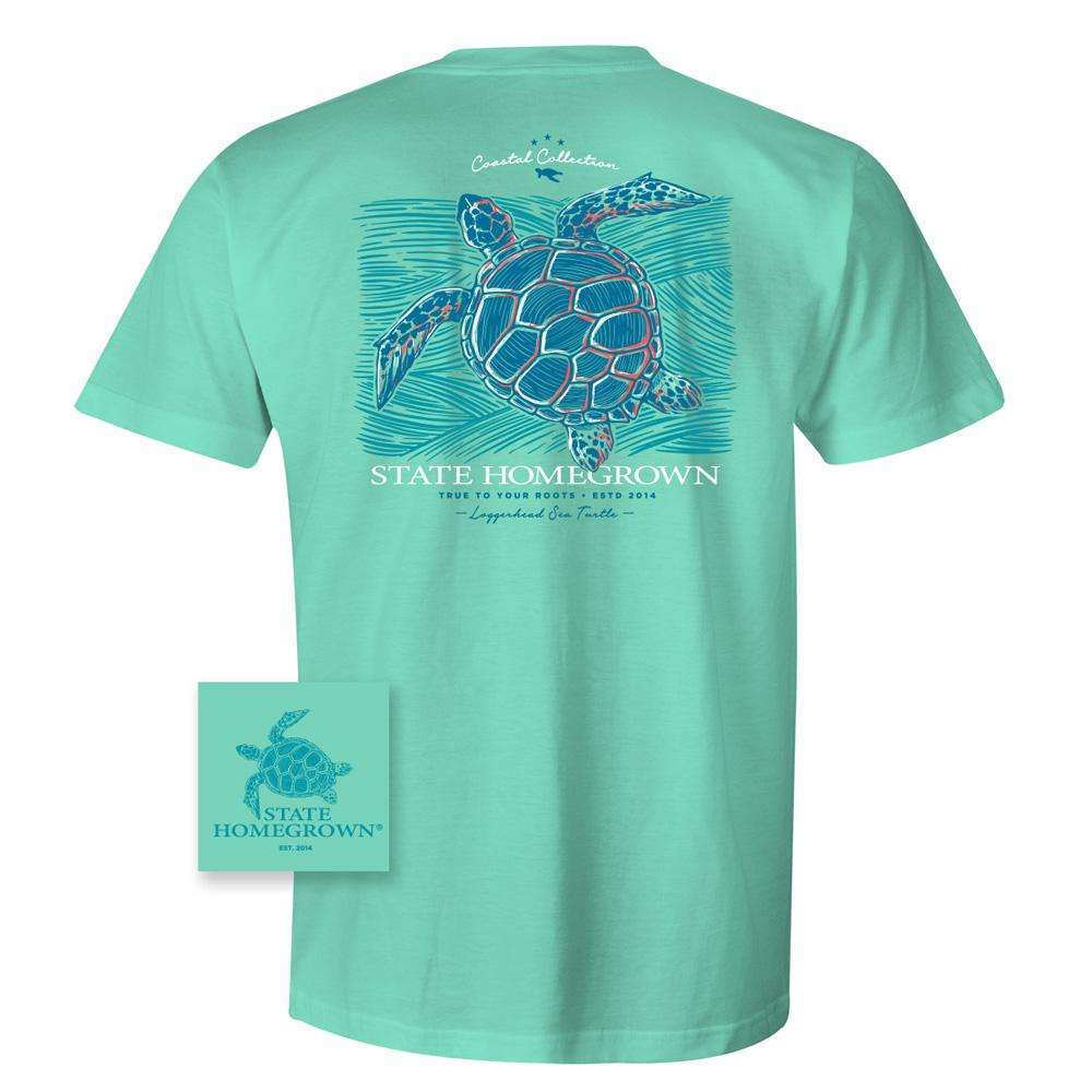 State Homegrown Shirts Loggerhead Sea Turtle