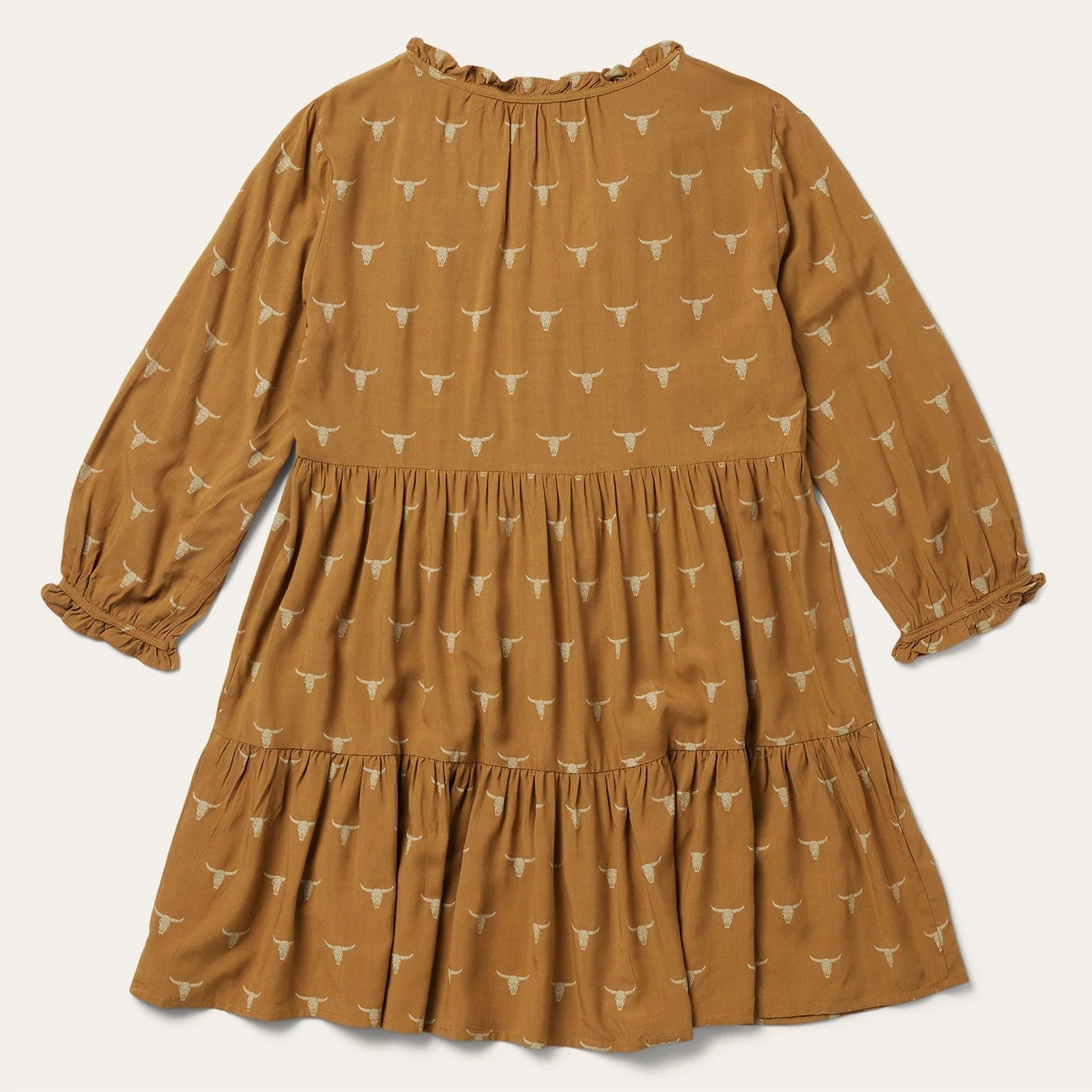 Stetson Women's Brown Mojave Longhorn Print Dress 11-057-0590-7036 BR Russell's Western Wear, Inc. Stetson Women's Brown Mojave Longhorn Print Dress 11-057-0590-7036 BR Russell's Western Wear, Inc.