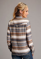 STETSON APPAREL Ladies - Shirt - Woven 11-050-0590-7058 BR