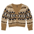 STETSON APPAREL Outerwear Stetson Women's Gold Aztec Long Sleeve Cardigan 11-027-0539-7040 YE