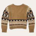 STETSON APPAREL Outerwear Stetson Women's Gold Aztec Long Sleeve Cardigan 11-027-0539-7040 YE