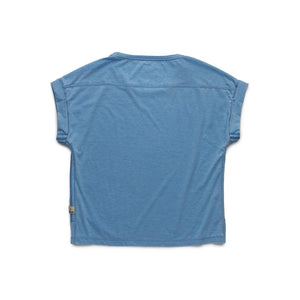 Surfside Supply Co. Shirts Naomi Burnout Tee - Heritage Blue