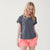 Surfside Supply Co. Shirts Naomi Burnout Tee - Navy Blazer