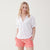 Surfside Supply Co. Shirts Olivia Slub Popover - White