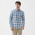Surfside Supply Co. Shirts & Tops Brian Flannel Plaid Shirt - Blue Heather Plaid