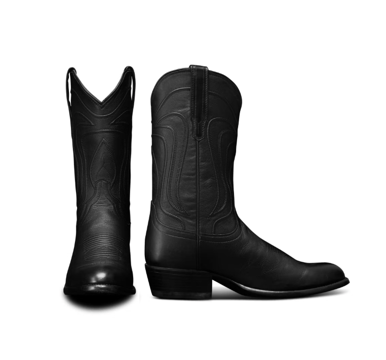 TECOVAS Boots Tecovas Men's The Cartwright Midnight Black Cowboy Boots