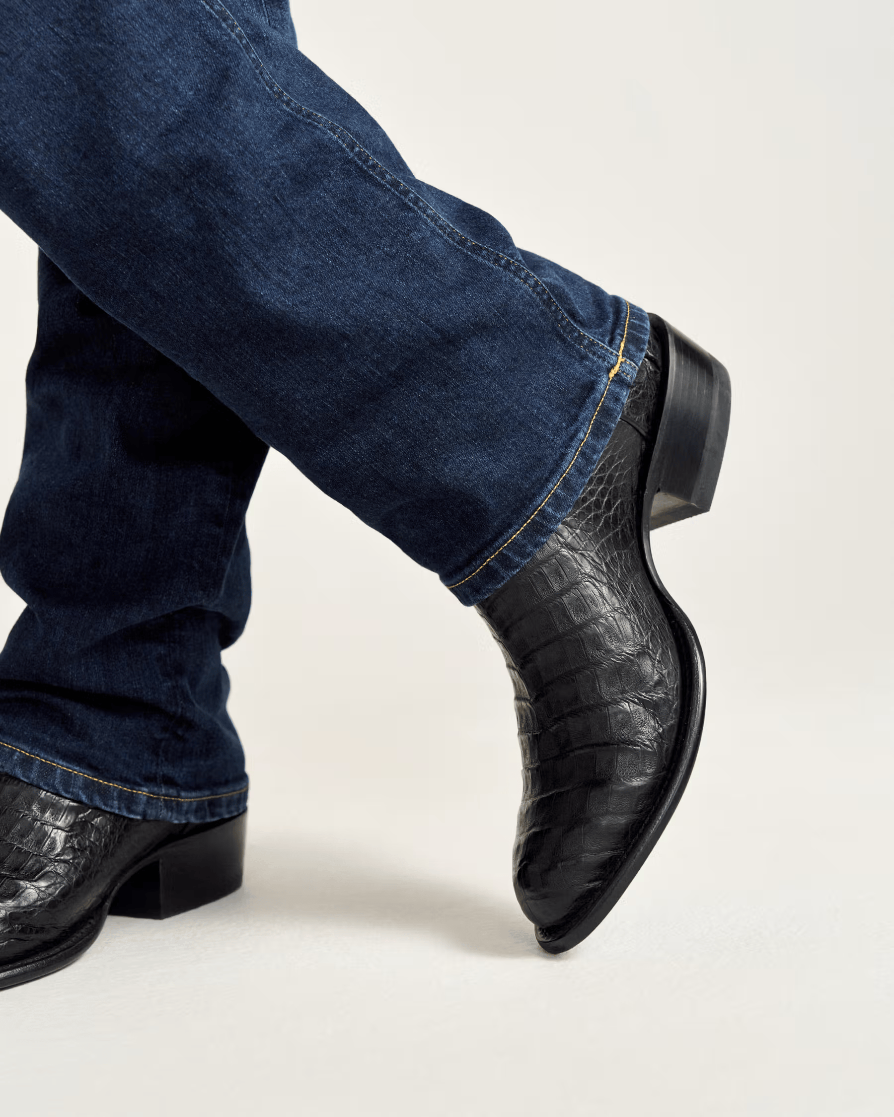 TECOVAS Boots Tecovas Men's The Dillon Midnight Caiman Exotic Boots