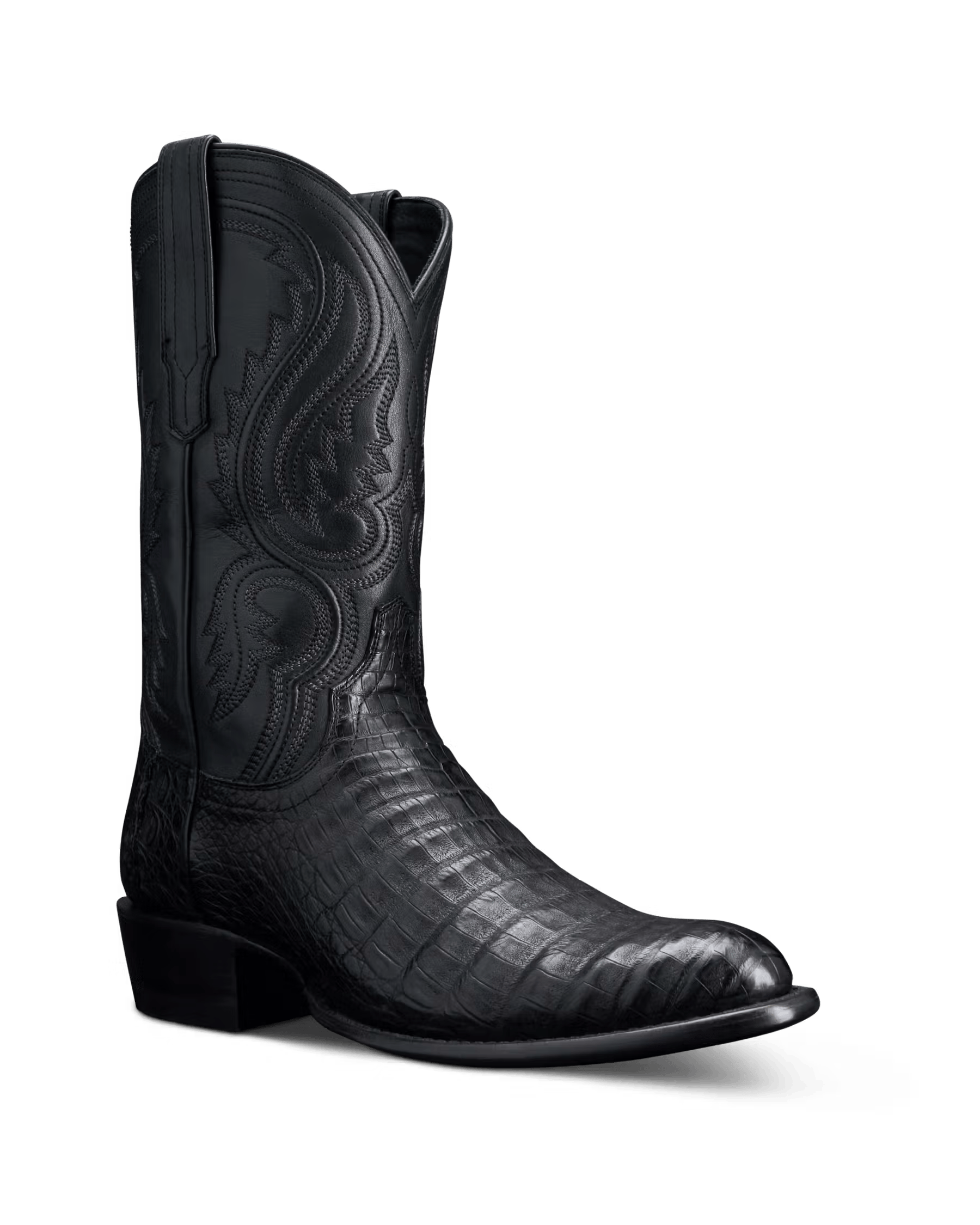 TECOVAS Boots Tecovas Men's The Dillon Midnight Caiman Exotic Boots