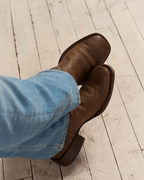 Tecovas Boots Tecovas Men's The Doc Cafe Goat Cowboy Boots