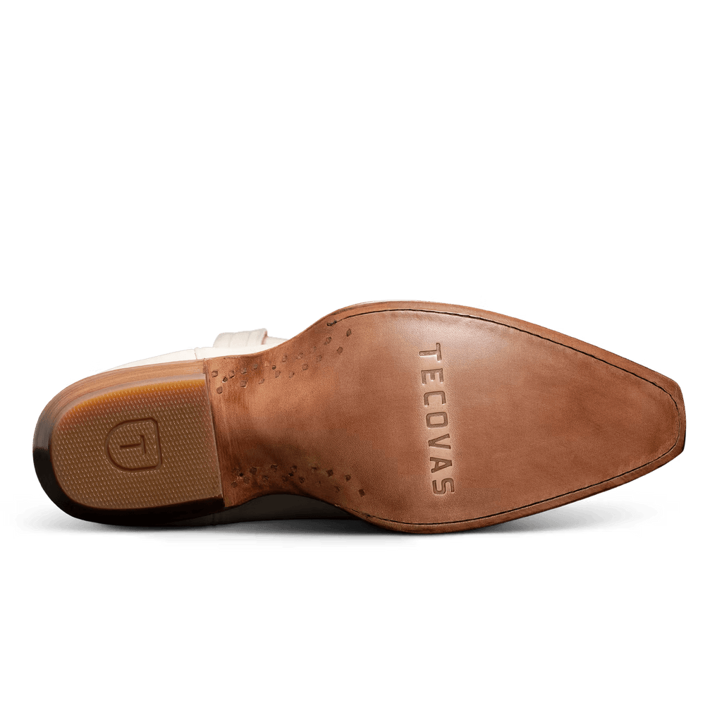 Tecovas Boots Tecovas Women's The Annie Bone Cowhide Cowgirl Boots