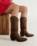 Tecovas Boots Tecovas Women's The Annie Cafe Goat Cowgirl Boots