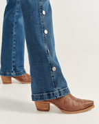 Tecovas Boots Tecovas Women's The Daisy Scotch Goat Cowgirl Booties