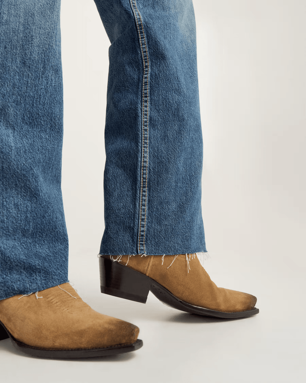 Tecovas Boots Tecovas Women's The Sadie Toasted Almond Suede Cowgirl Boots