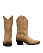 Tecovas Boots Tecovas Women's The Sadie Toasted Almond Suede Cowgirl Boots