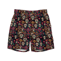 Texas Eclipse Outfitters 2XS Night Calavera: Dark Skulls Swim Trunks