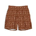 Texas Eclipse Outfitters 2XS Wild Steer: Fiery Longhorn Swim Trunks