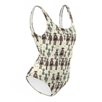 Texas Eclipse Outfitters Cosmic Cowboys: Cowboys and Aliens One-Piece Swimsuit