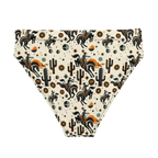 Texas Eclipse Outfitters Cosmic Rodeo: Bucking Space Bronco High-Waisted Bikini Bottom