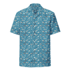 Texas Eclipse Outfitters Shirts 2XS Independence Blues: Fourth of July Cowboy Button-Up Shirt