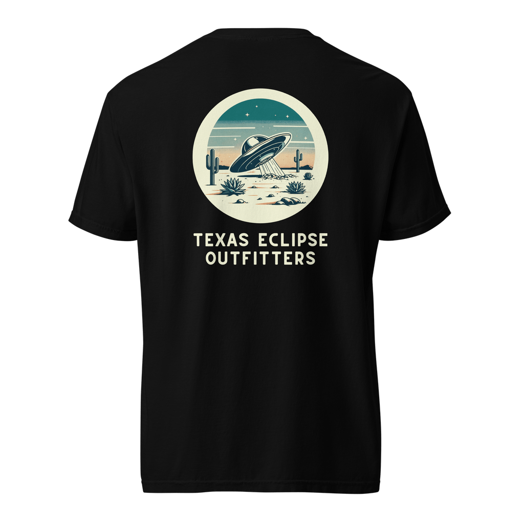 Texas Eclipse Outfitters Shirts Buzzin' UFO Graphic Tee