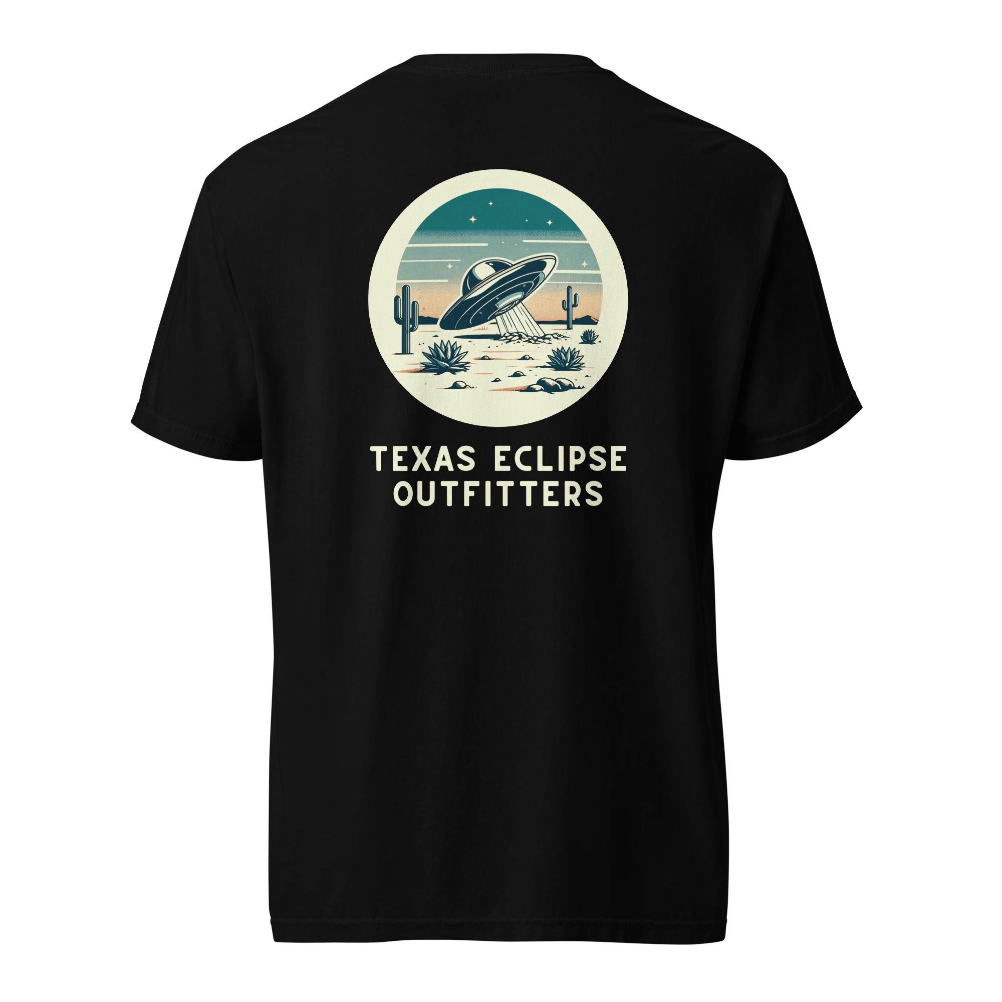 Texas Eclipse Outfitters Shirts Buzzin' UFO Graphic Tee