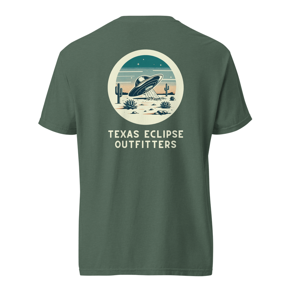 Texas Eclipse Outfitters Shirts Buzzin' UFO Graphic Tee