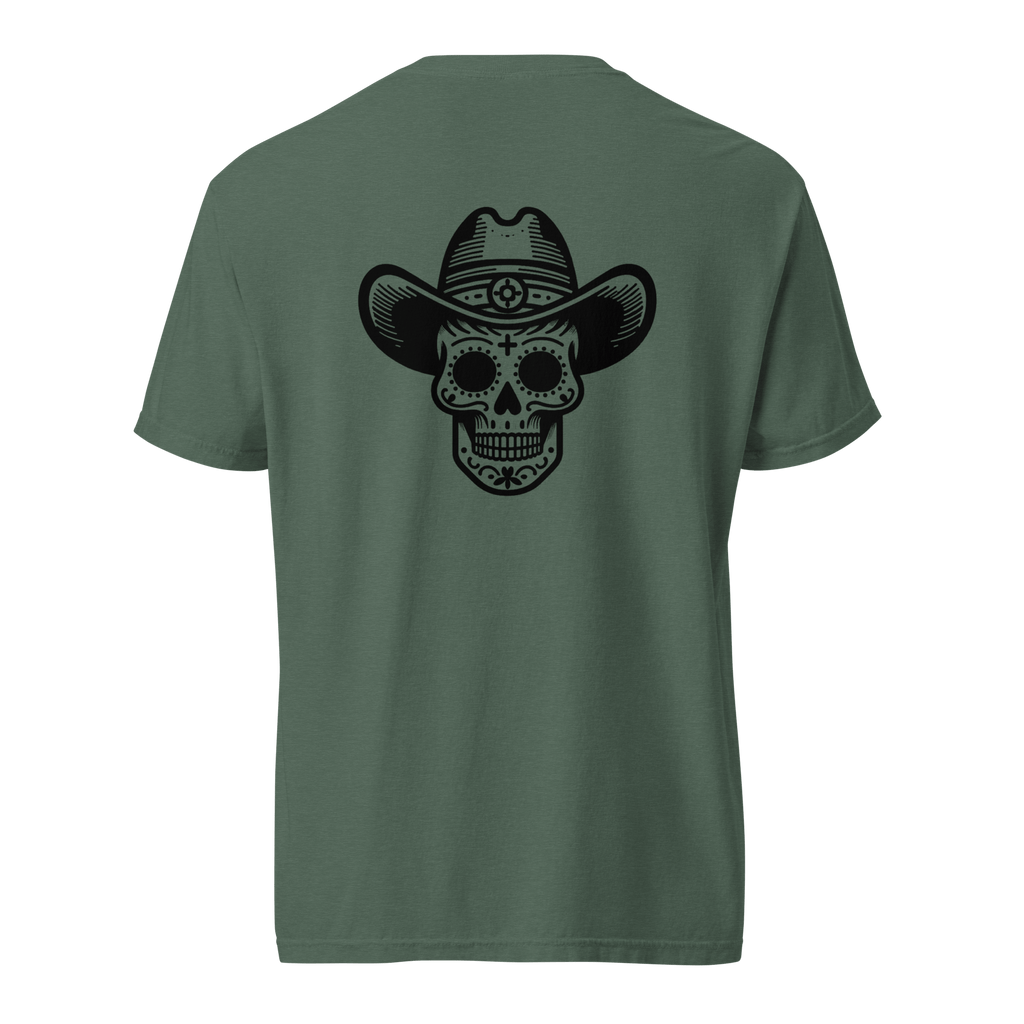 Texas Eclipse Outfitters Shirts Calavera Cowboy Graphic Tee