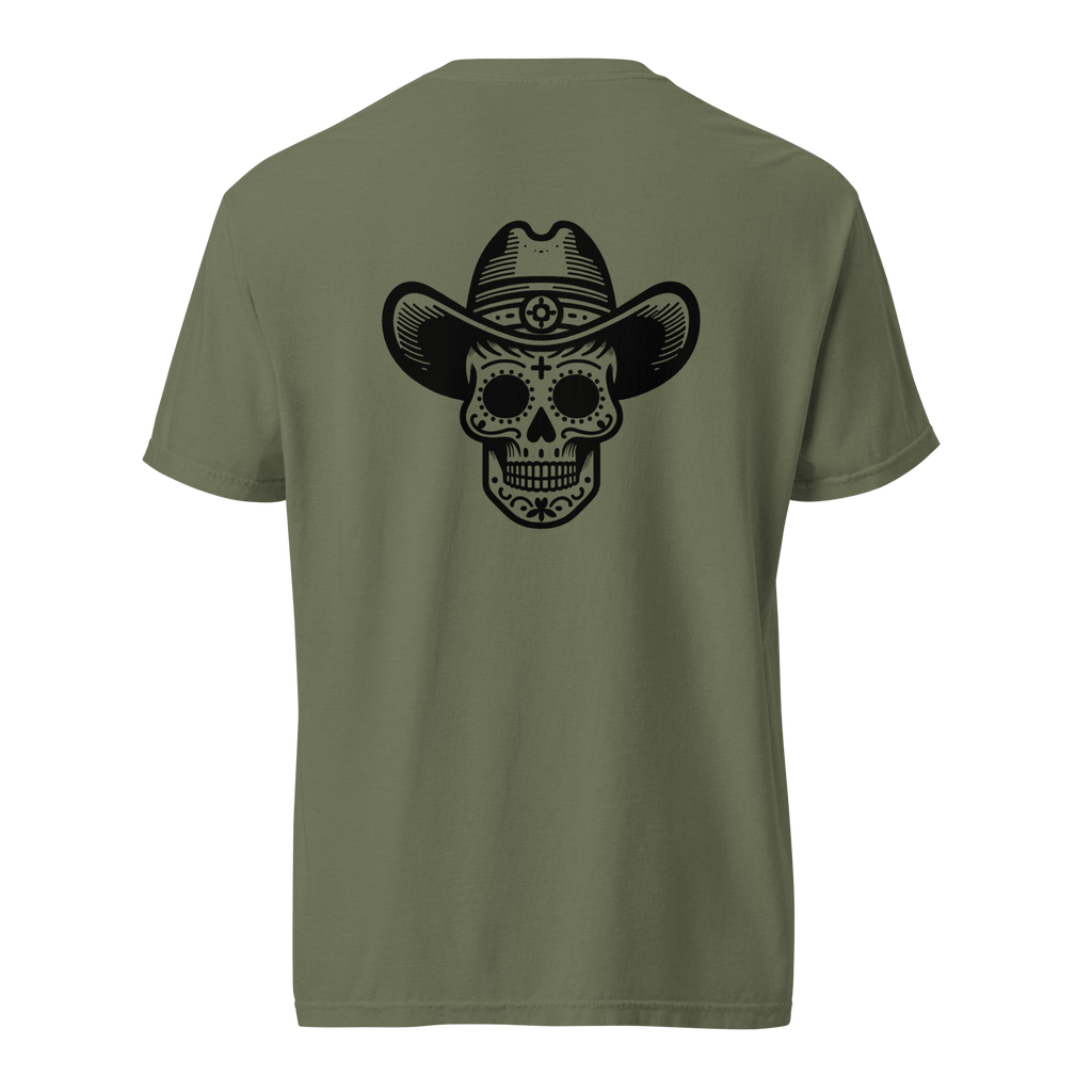 Texas Eclipse Outfitters Shirts Calavera Cowboy Graphic Tee
