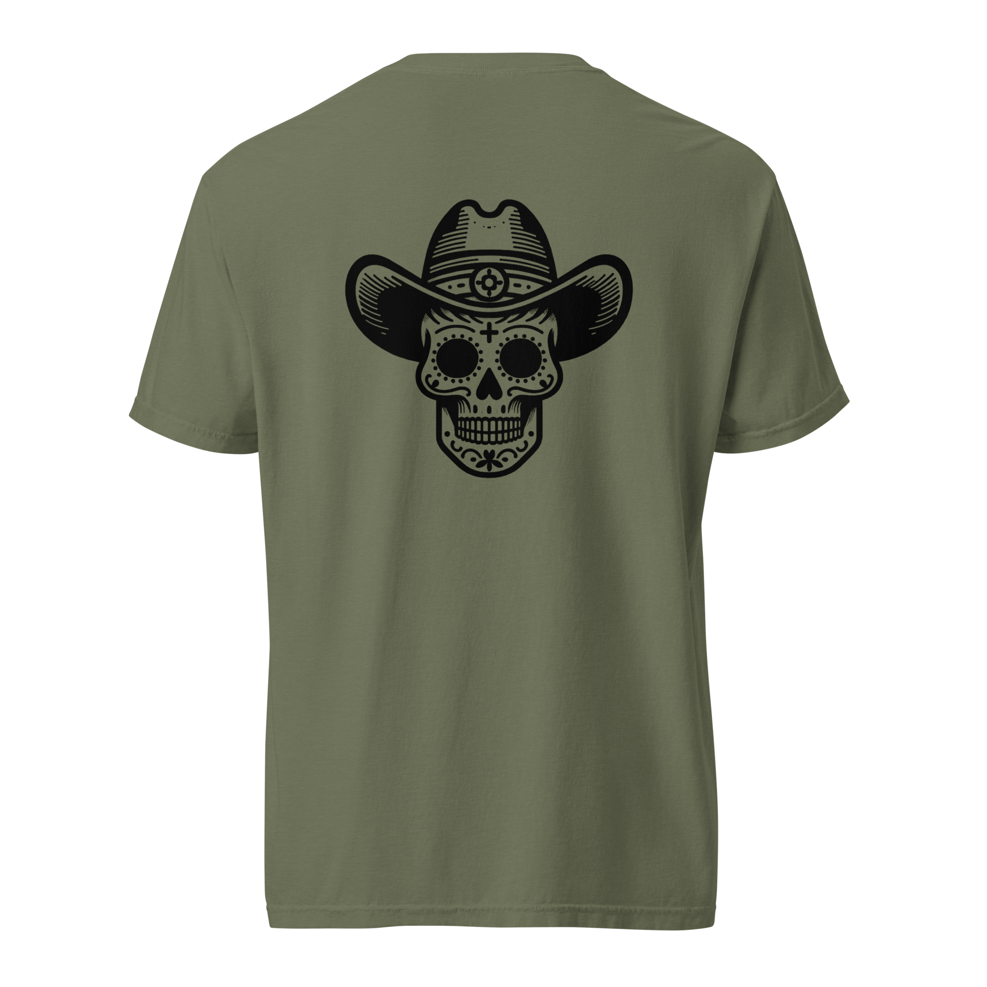 Texas Eclipse Outfitters Shirts Calavera Cowboy Graphic Tee