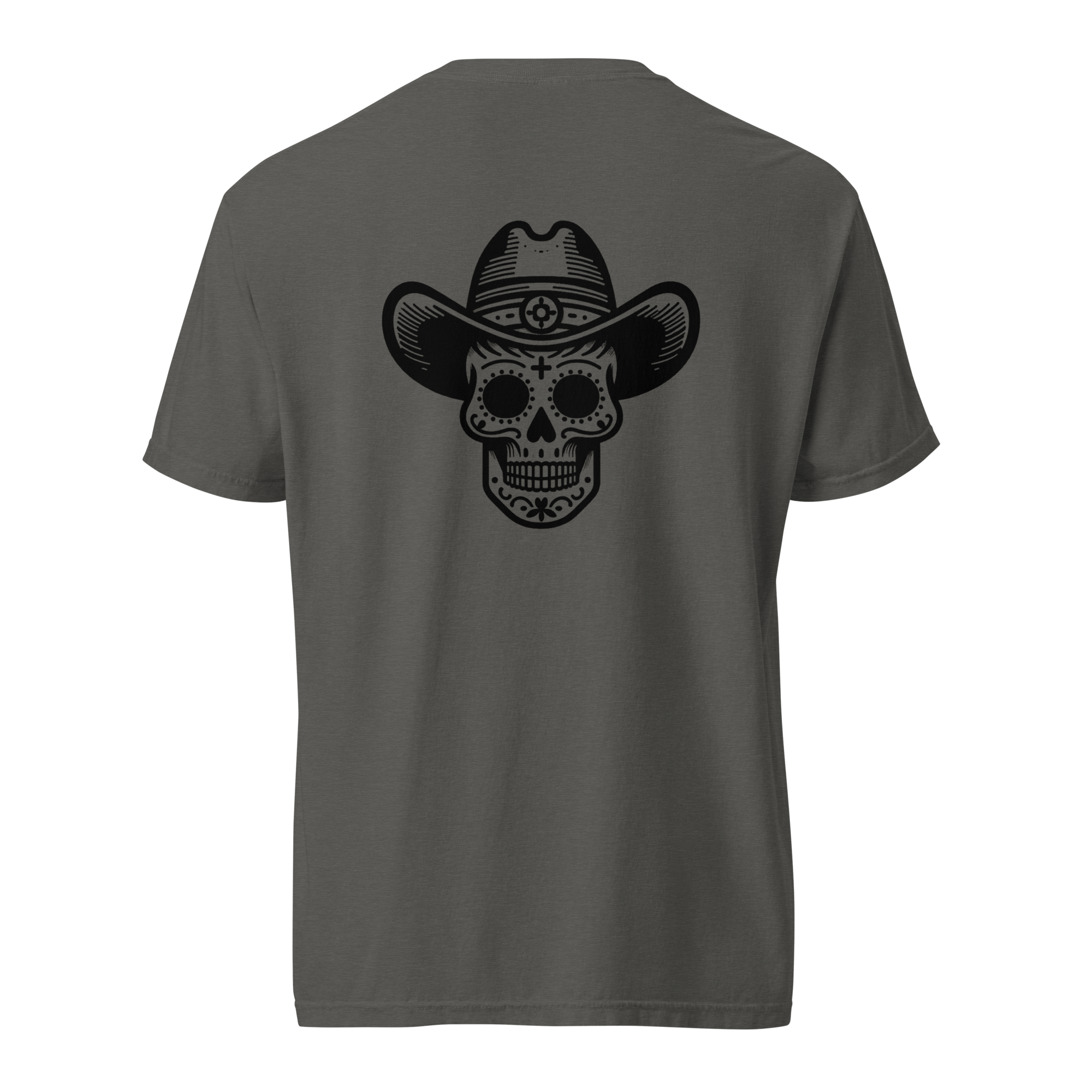 Texas Eclipse Outfitters Shirts Calavera Cowboy Graphic Tee