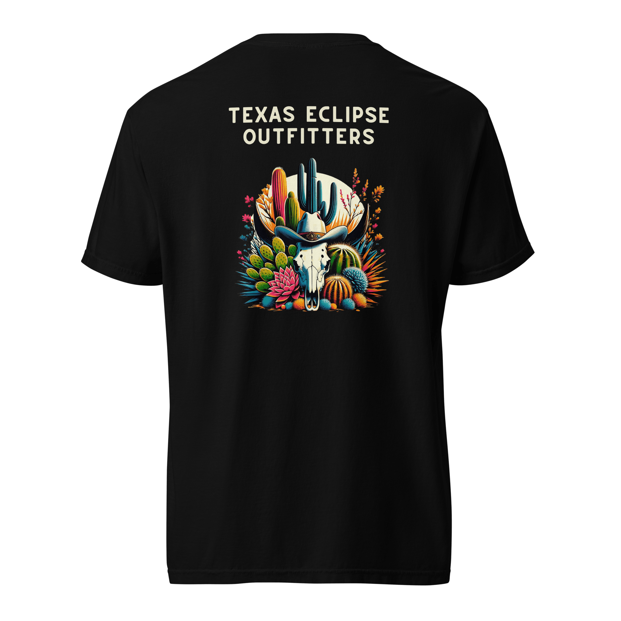 Texas Eclipse Outfitters Shirts Desert Flora Graphic Tee