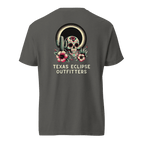 Texas Eclipse Outfitters Shirts Floral Calavera Graphic Tee