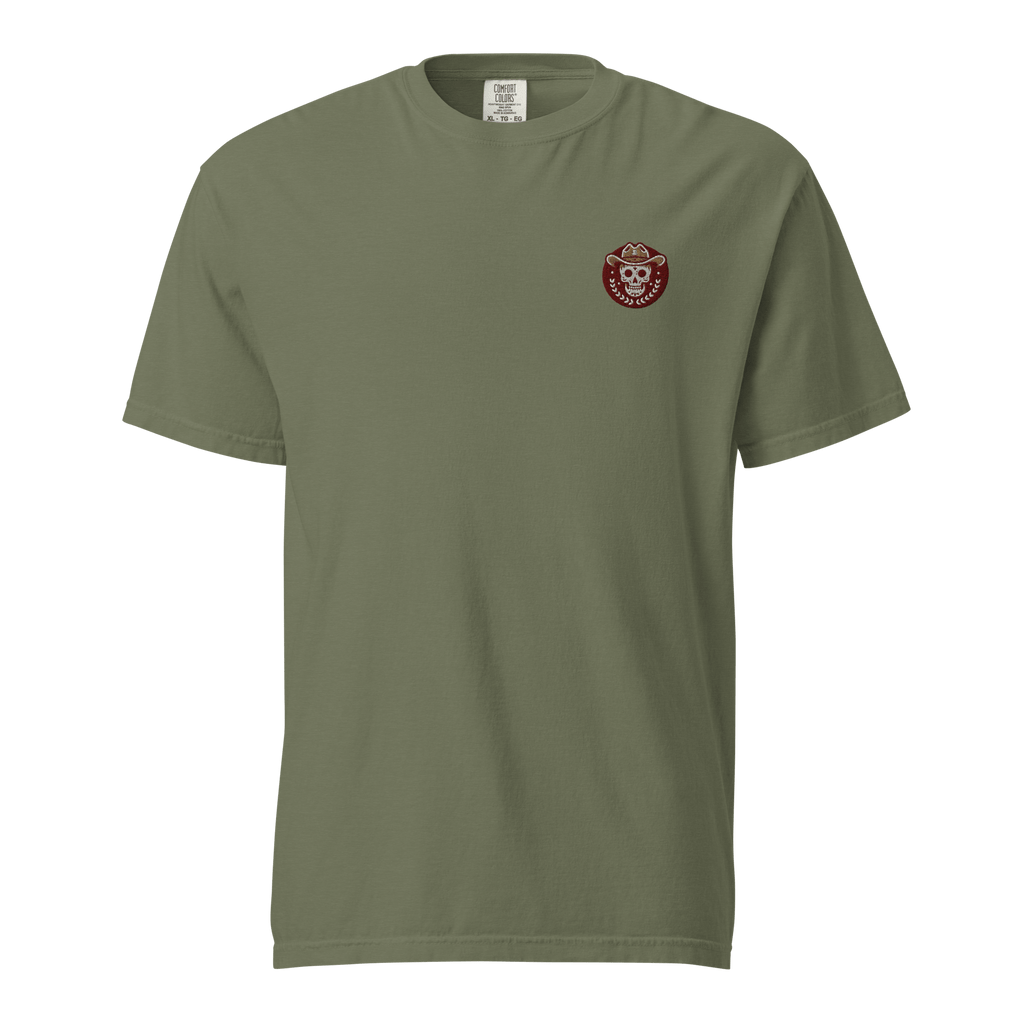 Texas Eclipse Outfitters Shirts Floral Calavera Graphic Tee