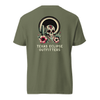 Texas Eclipse Outfitters Shirts Floral Calavera Graphic Tee