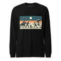 Texas Eclipse Outfitters Shirts XS Dueling Cowboys vs Aliens Long Sleeve Graphic Tee