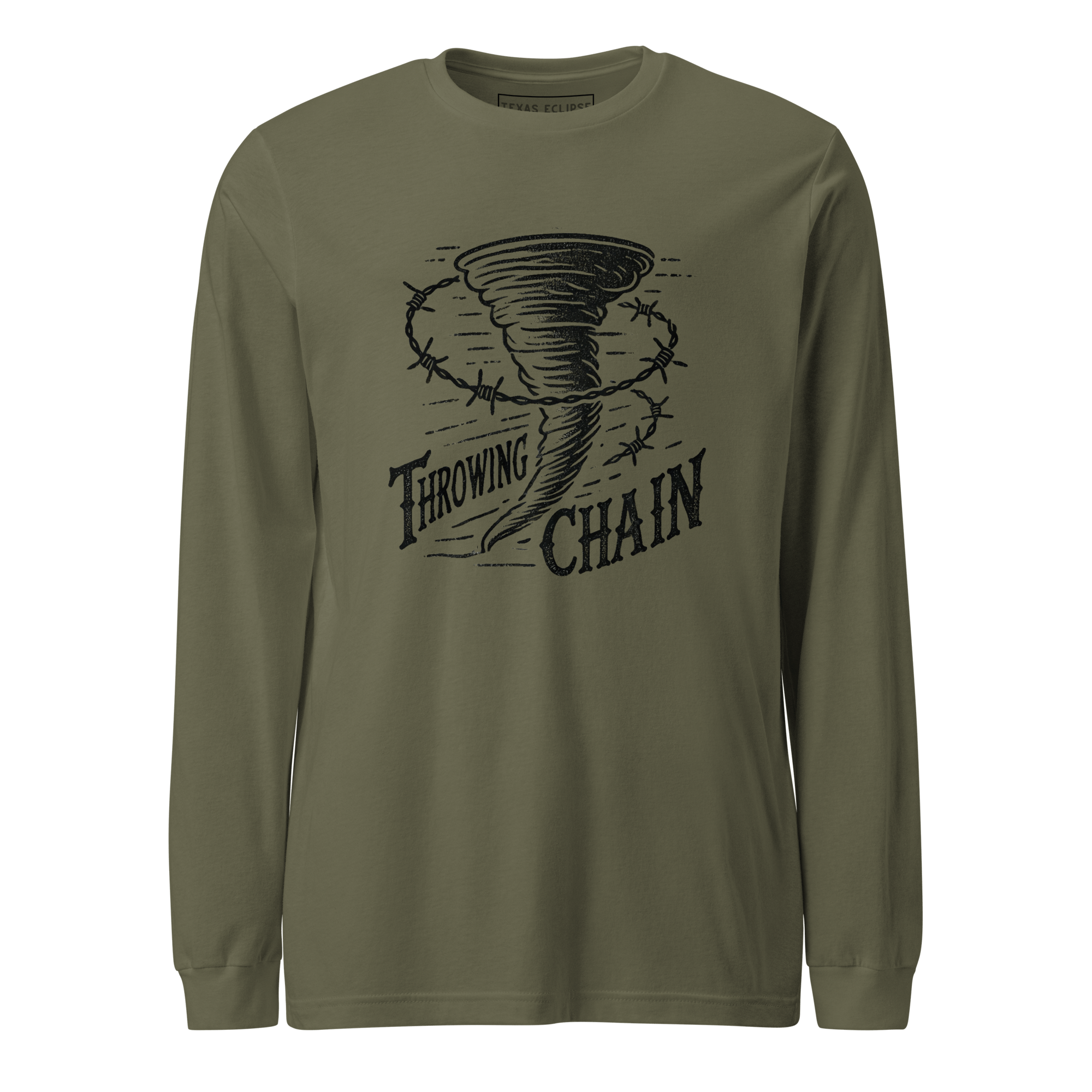 Throwin' Chain Long Sleeve Graphic Tee – Russell's Western Wear, Inc.