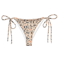 Texas Eclipse Outfitters Swimwear 2XS Cosmic Wrangler: Western Space Cowboy String Bikini Bottom